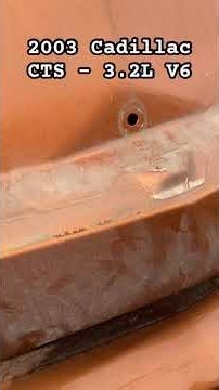 Junkyard Crawl - 2003 Cadillac CTS with the 3.2L V6 and 5 speed auto! #junkyards #junkyardfind