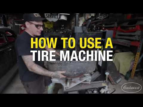 How to Use a Tire Machine - Eastwood Swing Arm Tire Changer