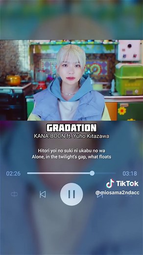 Gradation - KANA-BOON feat. Yuho Kitazawa Music Video