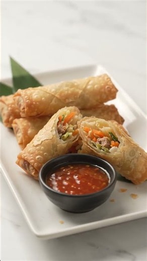 How to Make Crispy Spring Rolls | Easy Homemade Recipe #SpringRolls #Cooking #easyrecipe
