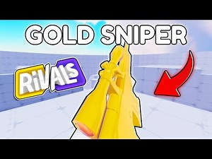 Unlocking the GOLD SNIPER in Roblox Rivals!