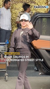 Sara Ali Khan and Ibrahim Ali Khan were spotted at the private airport, keeping it calm, classy, and low-key. Their effortless sibling chemistry and simple travel style turned a quick airport moment into a warm, relatable sight. Sometimes elegance isn’t loud it’s just naturally present #saraalikhan #ibrahimalikhan #famoustv #airportspotting | Famous TV