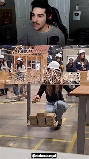 Riley Haghian | How to Build Bridge 🤯 | Instagram