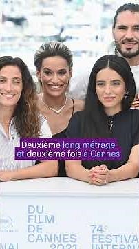 Hafsia Herzi à #cannes2025 pour "La Petite Dernière"