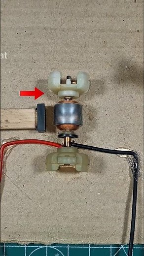 Changing the direction of rotation of the motor.#dcmotorexperiment #experiment