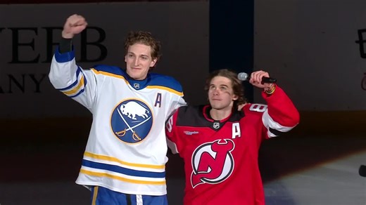 Jack Hughes praises U.S. men's and women's hockey teams winning gold