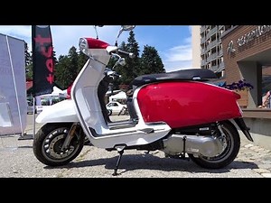 Lambretta V125 Special Scooter - Demonstration, Interior, Exterior, Walkaround