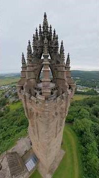 Wallace Monument at Stirling this morning #williamwallace #stirling #scotland #scottish #braveheart