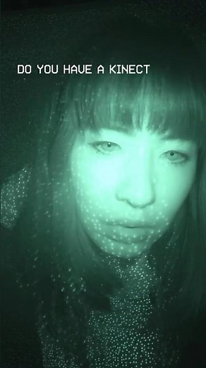Using a kinect to do dotted infrared images
