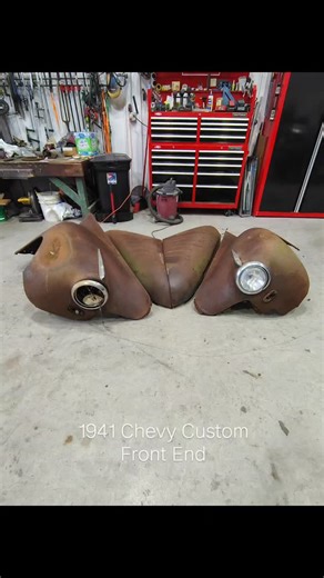 Blue Moon Barn & Vintage Market on Instagram: "We picked up this 1941 Chevy Custom front end about 8 years ago for another Rog project. He's been working on it over the winter and it's almost done! We plan on using it as a portable bar for our upcoming events and dinner parties but it will also be for sale. Stop by and see us this Saturday, we are open 10-4pm CST #chevy #chevycustom #1941chevy #salvage #bar"