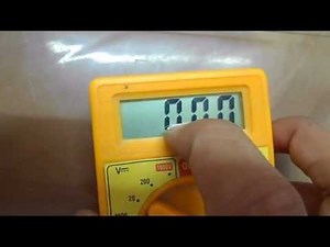 Multimeter Display Problem