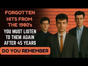 10 Forgotten POP Hits from 1980's You Need To Hear Again