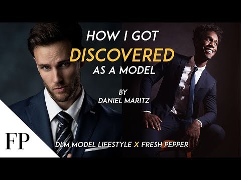 How I Got Discovered As A Model | My Model Story By Male Model DANIEL MARITZ