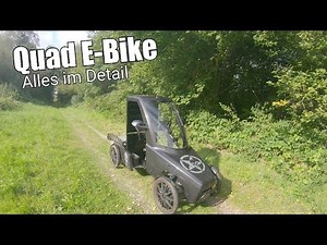 Quad E-Bike in detail / Introducing Citkar Loadster