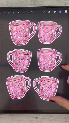 How to Make Stickers in Procreate Using Brush Stamps - Easy tutorial for beginners!