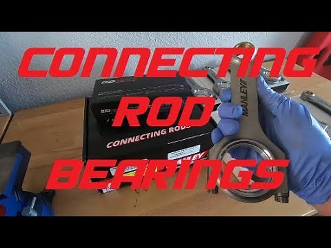 Pt 4 Installing King Racing Bearings in Manley Connecting Rods - 5.0 Stroker 4.6 Teksid Engine Block