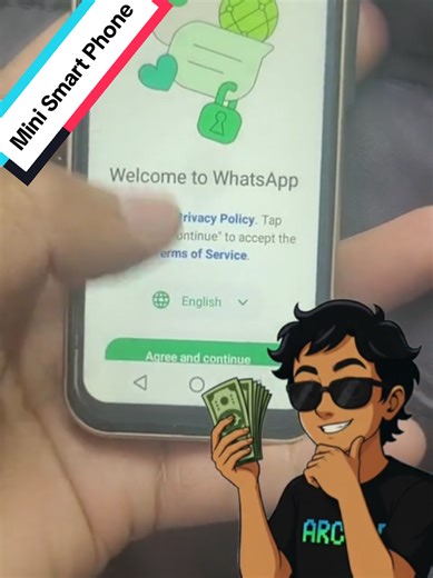 Mini Smart Phone, Teléfono móvil mini #mini #telefonomini #gadget #minismartphone #ofertas