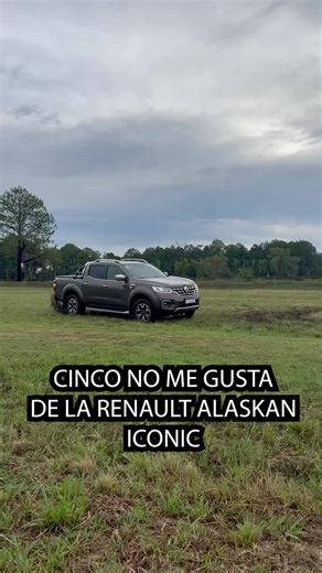 Probamos la Renault Alaskan Iconic de Motor1. Cinco cosas que no nos gustan ❌ #renault #alaskan #pickup #prueba