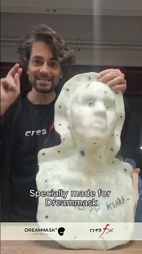 The collaborative mask design is finally molded! 💖