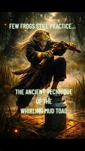 THE ANCIENT TECHNIQUE OF THE WHIRLING MUD TOAD #kungfu #karate #training #fypシ