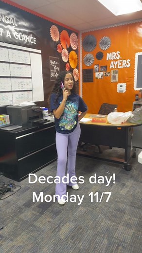 Decades Day Spirit Week at Gaston Middle School