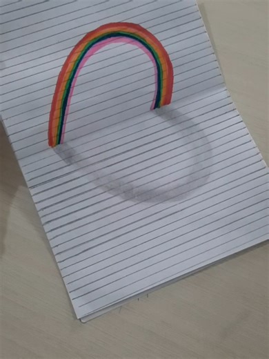 🎨🌈 Rainbow 2D #drawing #rainbow #fyp