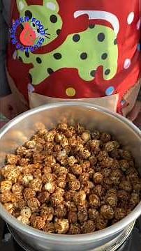 Chocolate Covered Popcorn Recipe #popcorn #snacks