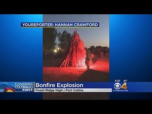 Homecoming Bonfire Goes Drastically Wrong In Fort Collins