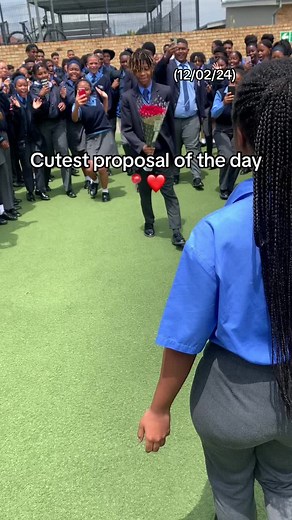 Romantic Valentine's Day Proposals at School