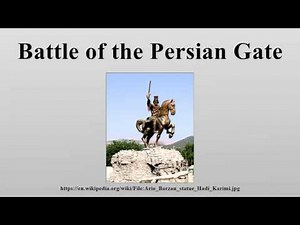 Battle of the Persian Gate