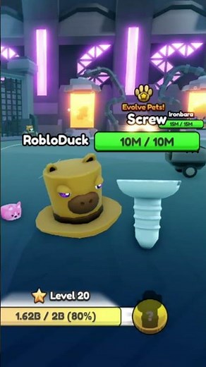 😍🍉🦦 Young Capydora 18 Level Capybara Evolution Roblox nibbles fruits and animals #capybara #roblox