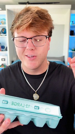 33K views · 44 reactions | @kylekruegerr wanted to see if the Purple raw egg test is actually true... and he found out  #purpleeggtest | Purple | Facebook