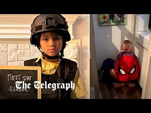 Kids in the US return to classes with bulletproof backpacks amid school shooting fears