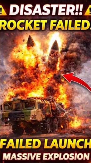 DISASTER at Launch Site! Missile Explodes Seconds After Ignition 🚀🔥