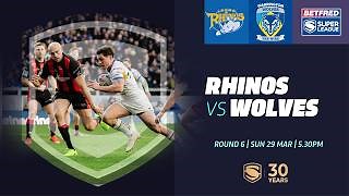 Video Leeds Rhinos – Warrington Wolves. Highlights (Rugby League. England. Super League) / 29 März