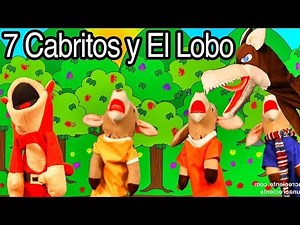 Los 7 Cabritos y El Lobo Feroz con El Mono Silabo - Cuentos Infantiles