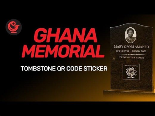 TOMBSTONE QR CODE STICKER | Marc Stubbé