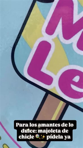 La Paleta de Chicle con Masmelo de Majoletas