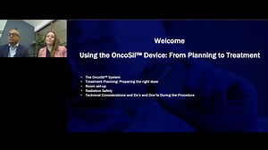 Recording The oncosil device from planning to treatment