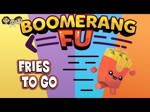 Boomerang Fu Gameplay #101 : FRIES TO GO | 3 Player