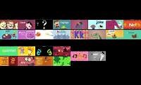 Mix of 8 videos from youtube : All 26 of ABC Songs by ABC Mouse Played at the Same Time
