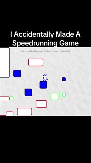 I Accidentally Made A Speedrunning Game | game