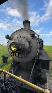 Steam Locomotive #475 leads the road to paradise - whistling for the Red Caboose Motel! 🚂: Baldwin | 1906 📸: June | 2023 🚂: #steamtrain #steamlocomotive #steamengine #trains #trainride #travel #machine #steam #power #transportation #vintage | TrainChasers