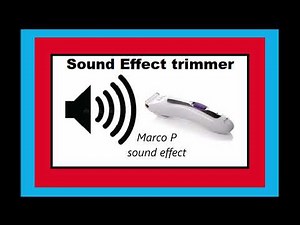 HAIR CLIPPER MACHINE ( sound effect)