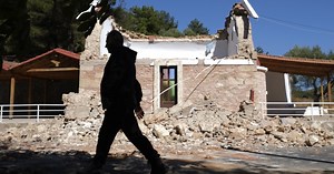 Strong quake hits Greek island of Crete; 1 dead, 9 injured