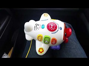 VTech learn and play airplane toy with sound effects