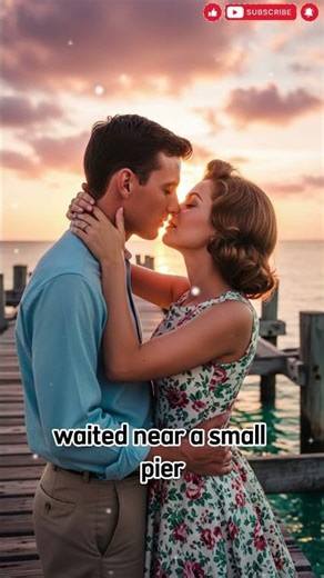 Beautiful Woman And Sweet Kiss – A 1960s Italian Romance by the Sea