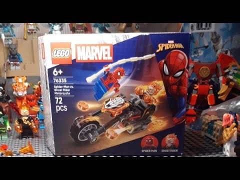 Lego marvel building the ghost rider set