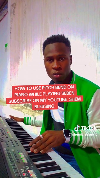 how to use pitch bend during seben