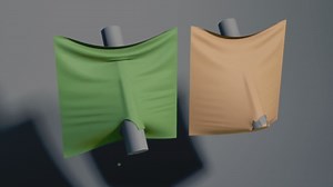 Houdini cloth tearing